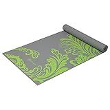 Gaiam Print Yoga Mat, Citron Wave, 3mm