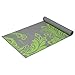 Gaiam Print Yoga Mat, Non Slip Exercise & Fitness Mat for All Types of Yoga, Pilates & Floor Exercises, Citron Wave, 3/4mm