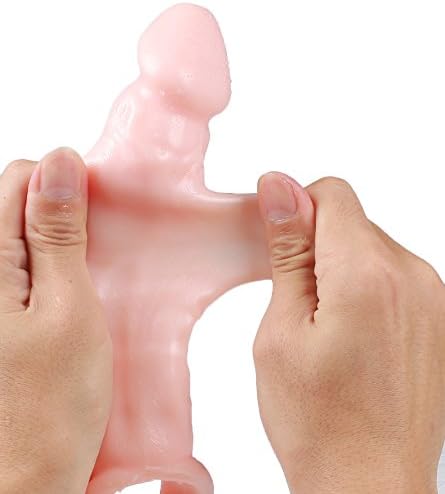 Male Vibrant Enhancing Sleeve Sleeve Extender Extension Enlarger Sheath Toy for Adults (Small Code)
