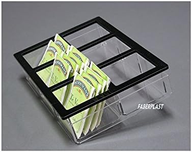 Faberplast Caja Infusiones, Metacrilato, 21x14.5x4.5 cm: Amazon.es: Hogar