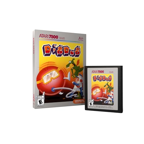 DIG DUG 7800 – Atari 7800 Game Cartridge