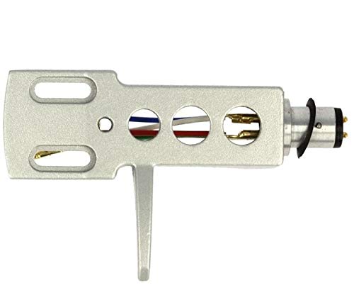 Cartridge Headshell Connector wires/leads with gold connectors for Technics SL1200, SL1200 Mk2, SL1200 Mk5, SL1210, SL1210 Mk2, SL1210 Mk5 Turntable Tonearm to Cartridge connection