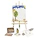 Odoria 1/12 Miniature Set of Paint Easel Dollhouse Decoration Accessories