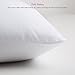 Throw Pillow Insert 18x18 inch - Hypoallergenic Foam Stuffer - Standard Decorative Square / Sequin Couch Pillow Inserts for Indoor and Outdoor, White 1 Pack