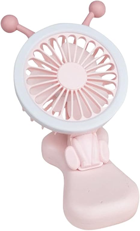 Amazon Co Jp Cuticate Usbファンusb充電式ポータブルファン携帯電話スタンドハンドヘルドファン低ノイズオフィス旅行ゲーム をプレイするため無料ハンズ 蜂ピンク ホーム キッチン