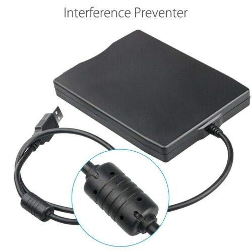 Leoie 3.5 Inch Portable External Floppy Disk USB 2.0 Drive 1.44Mb Reader FDD PC Laptop