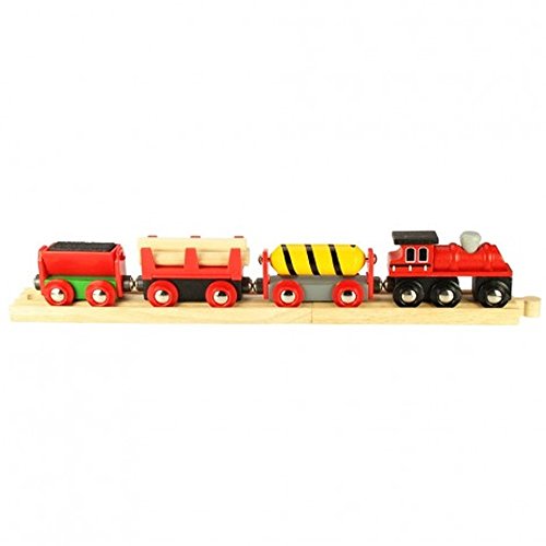Bigjigs Rail Supplies Train - Other Major Wooden Rail Brands are Compatible