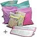 Laundry Bag Set of 7- Mesh Laundry Bags – Laundry Bags Mesh Wash Bags – Delicates Bag for Washing Machine – Lingerie Bags for Washing Delicates – Travel Organizer (Mix Colors) (Mix color)