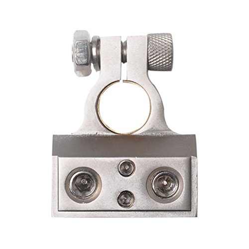WINOMO Positive Negative Terminal With Two 1/0 Gauge and Two 8 Gauge Outlet for Car Battery