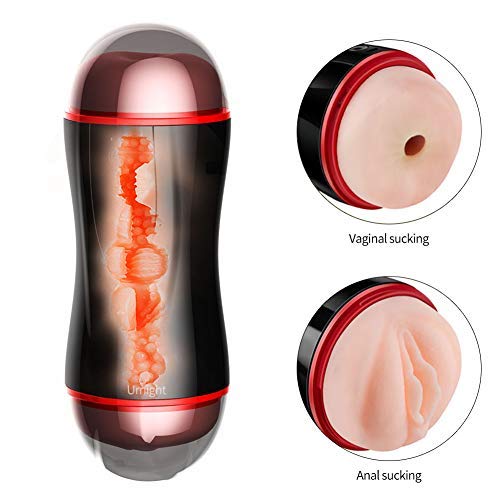 Masturbator mit 7 Vibrationsmodi und Stimme Vagina Masturbatoren, Taschenmuschi Masturbieren Man Cup Sexspielzeug für Männer