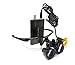OUBO Brand 3W Surgical LED Headlight w/Filter with 3.5X Binocular Loupes Magnifier Black