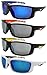 EDGEIWEAR Sports High Impact Sunglass Double Injection Temples for Men Women Cycling Running Driving Fishing Golf Baseball