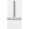 Cafe CWE23SP4MW2 23.1 cu. ft. Smart French Door Refrigerator in Matte White, Counter Depth and Fingerprint Resistant