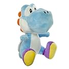 Little Buddy Toys Nintendo Official Super Mario Light Blue Yoshi Plush, 6"