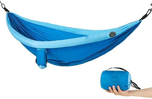 kaige Hängematte Double Licht Camping Hängematte mit Tragetasche Hammock Outdoor Indoor Hause schlafen Schaukel WKY