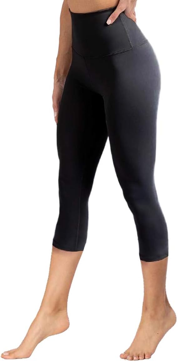 high waisted capri jeggings