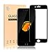 iPhone 7 Screen Protector, Awakelion 3D Curve Full-Cover Tempered Glass , Cover Edge-to-Edge [Grade A from Japan] [Anti Blue-Light] [9H Hardness] [HD Clear] [Bubble Free] (Black)