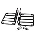 BETOOLL Black Rear Euro Tail Light Guard Cover Protector Fits 2007-2016 Jeep Wrangler - Pair