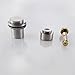 KES SUS 304 Stainless Steel Magnetic Door Stop Door Catch Metal Door Holder Doorstop Heavy Duty Conceal Screw Floor Mount Brushed Finish, HDS206-2