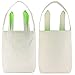 Easter Bunny Bag for Egg Hunts. Easter Basket Tote Handbag, Dual Layer Bunny Ears Design with Jute Cloth Material, Excellent for Carrying Eggs Gifts to Easter Party, Event. 10