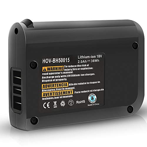 18 Volt 2000mAh Rechargeable Liion Battery Replacement Compatible with