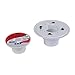 Oatey 2-3 in. Low Profile PVC Drain with Stainless Steel Strainer