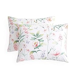 Wake In Cloud - Pack of 2 Pillow Cases, Pink