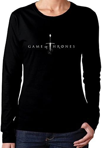 Game Of Thrones Womens Prevalent Long Sleeve Funny Design Graphic T Shirts Printing
