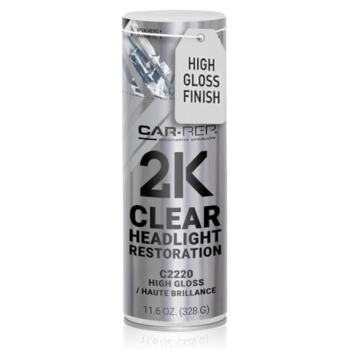 CAR-REP 2K Clear Headlight Restoration 11.6 oz