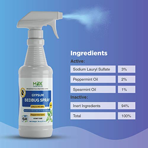 MDXconcepts Bed Bug Killer, Natural Organic Formula Fastest, 16 oz - Thumbnail 4