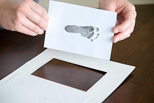 little hippo baby footprint and handprint kit