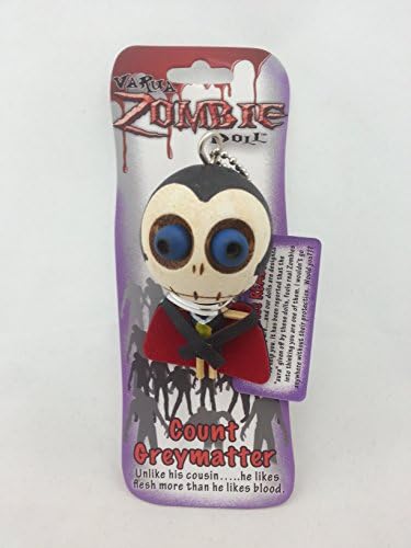 Varua Zombie Doll - Count Greymatter - Unlike his cousin...he likes flesh more than he likes blood.