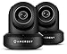 2-Pack Amcrest HDSeries 720P WiFi Wireless IP Security Surveillance Camera System IPM-721 (Black)