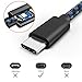 USB Type C Cable, Daker Nylon Braided Durable Fast Charging Power Cord Compatible with Galaxy Note 8 9/S8/S8 Plus/S9, MacBook, LG G6/V20/G5, Google Pixel, Nexus 6P 5X Charger(3 Pack)