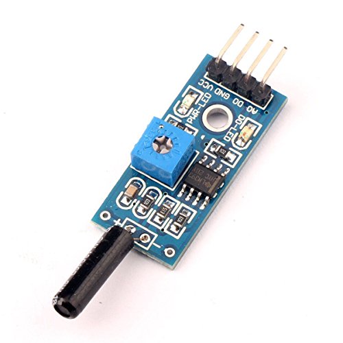 WINGONEER 5PCS High Sensitive vibration sensor module SW-18010P alarm sensor module