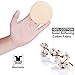 Joly Powder Puffs, Makeup Puff for Face Foundation Powder with Glove -Washable Sponge 3.35 Inch (3pcs/set)
