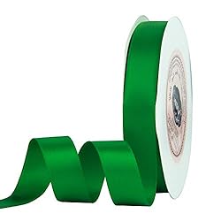 VATIN 5/8 inch Double Faced Polyester Emerald Green