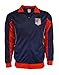 Rhinox Adult USA Soccer Football Track Jacket, Navy - Medium