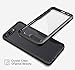 OnePlus 5T Case, MoKo Clear Slim Fit Lightweight Shockproof Armor Shield, Flexible TPU Bumper Edge + Rigid PC Back Panel Cover for OnePlus 5T 2017 - Black