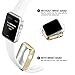 Apple Watch Series 2 Case 38mm, Alritz Plated TPU Protector Slim Anti-scratch Bumper Cover for iWatch Series 2 Series 1, Gold