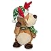Simply Genius Dancing Reindeer: Animated Christmas Character, 14” Stuffed Animal Plush Christmas Twerking Naughty Reindeer with Music