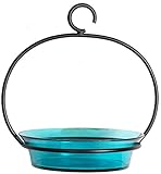 Mosaic Birds M337-200-09 Cuban Hanging Bird Bath or Feeder Aqua
