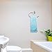 JiePai Vacuum Suction Towel Holder,Modern Shower Towel Ring,Washcloth Hand Towel Holder for Bathroom Kitchen Drill Free,Chrome