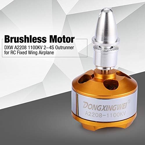 fghdfdhfdgjhh A2208 1100KV 2-4S Outrunner Brushless Motor for RC Fixed Wing Drone Airplane Aircraft Multicopter 9050 Propeller