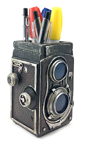 Bellaa-21390-Camera-Pencil-Holder-Retro-Pen-Desk-Organizer-Unique-Gift-5-inch