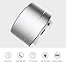 LENRUE Bluetooth Speaker Portable Wireless-with Built-in-Mic,Handsfree Call,AUX Line,TF Card for Iphone Ipad Android Smartphone for Echo Dot Alexa 1000mAH (Silver)