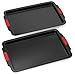 Elite Bakeware 2 Piece Extra Large NonStick Baking Pans Set - Cookie Sheets - Baking Sheets - Extra Large Non Stick Bakeware - Cookware
