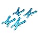 Vaorwne Upgrade Metal Parts Kit for Wltoys A959 A979 A959B A979B 1/18 Rc Car Parts,Blue Metal Remote Control Peripherals/Devices Upgrade kit Four-Wheel Drive Attributes Upgrade kit