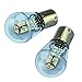 ZITRADES(TM) 2PCS BA15S S8 16SMD 3014 LED Waterproof Bulb 12V AC/DC for Boat, RV, Car -White