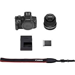 Canon EOS R100 Mirrorless Camera with RF-S18-45mm